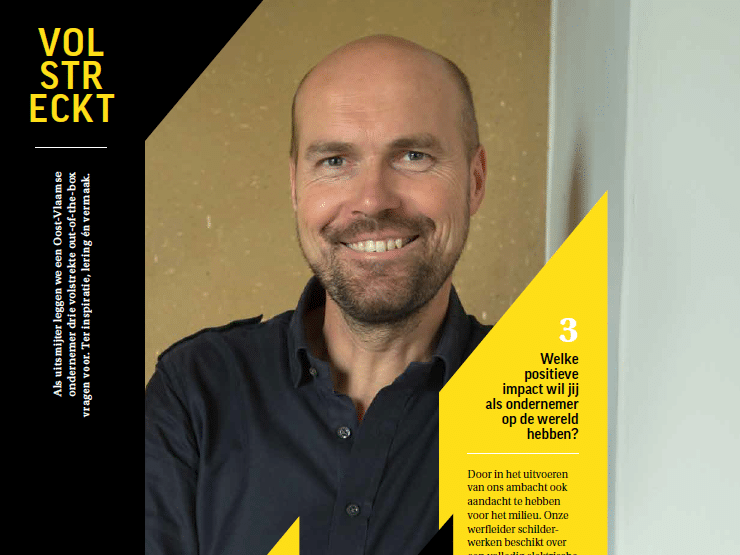 Kris De Brabander beantwoordt 3 out-of-the-box vragen over ondernemerschap in Sterck Magazine