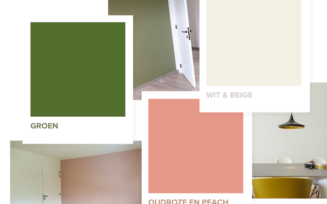 Populairste verfkleuren van 2023