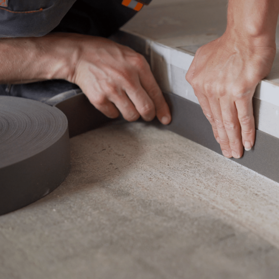 Scherm je betonnen vloeren nooit af met tape