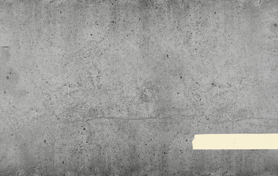 Scherm je betonnen vloeren nooit af met tape