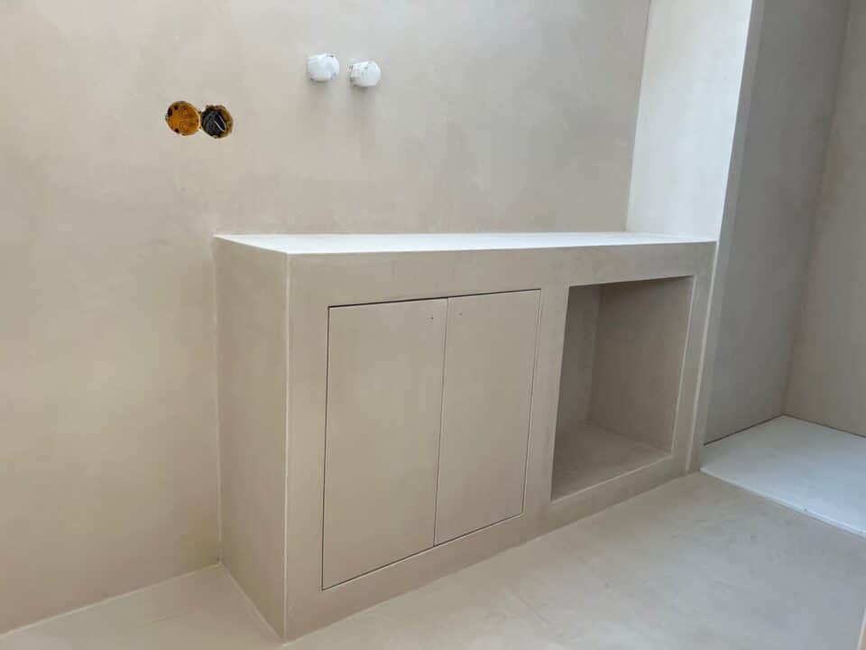 Mortex meubilair in een woning in de Ardennen