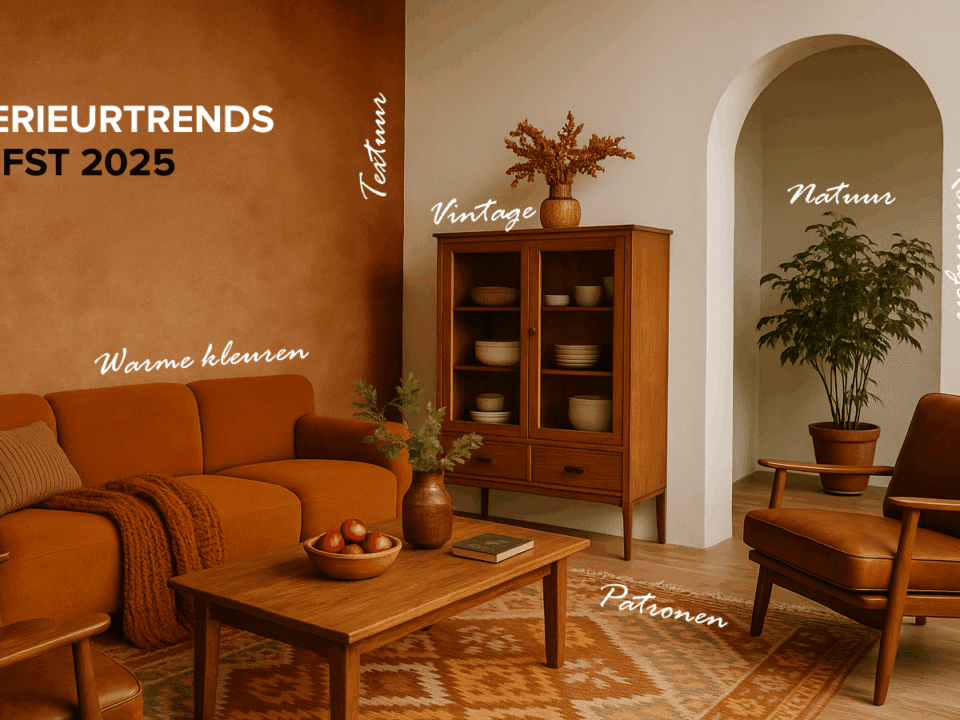 Interieurtrends van de herfst 2025