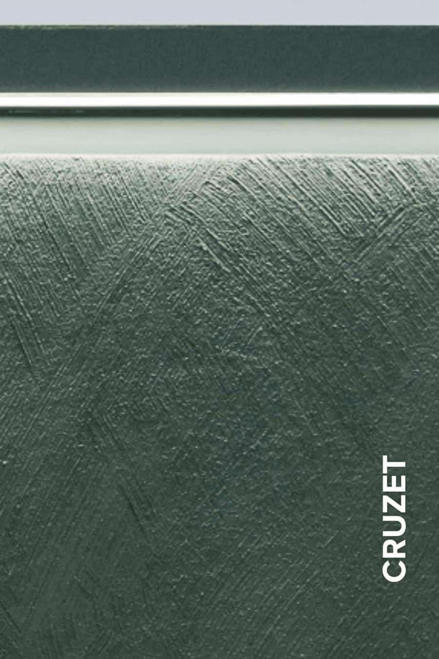 structuurafwerking Cruzet met kruislings patroon van Thalostuc